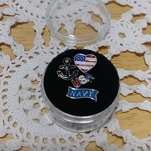 Floating Jewelry Charms, MilitaryTheme
